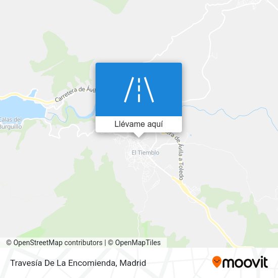 Mapa Travesía De La Encomienda