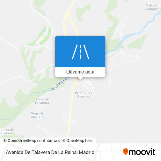 Mapa Avenida De Talavera De La Reina