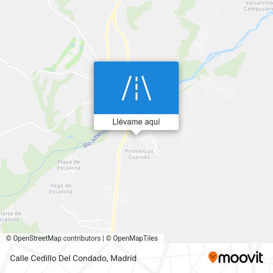 Mapa Calle Cedillo Del Condado