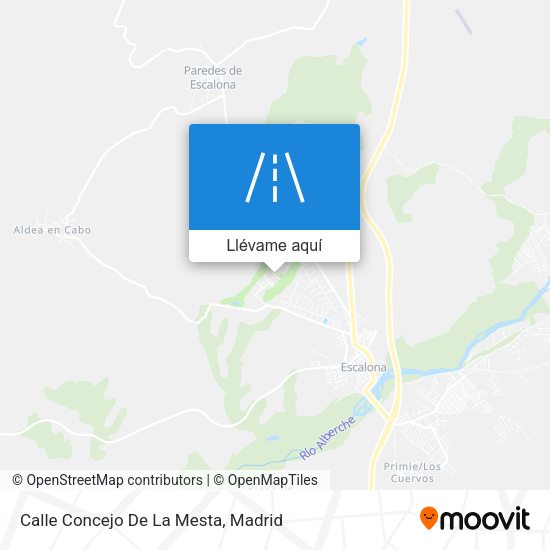 Mapa Calle Concejo De La Mesta