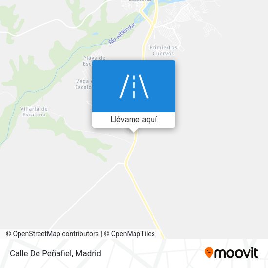 Mapa Calle De Peñafiel