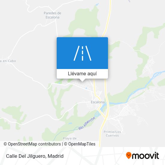 Mapa Calle Del Jilguero