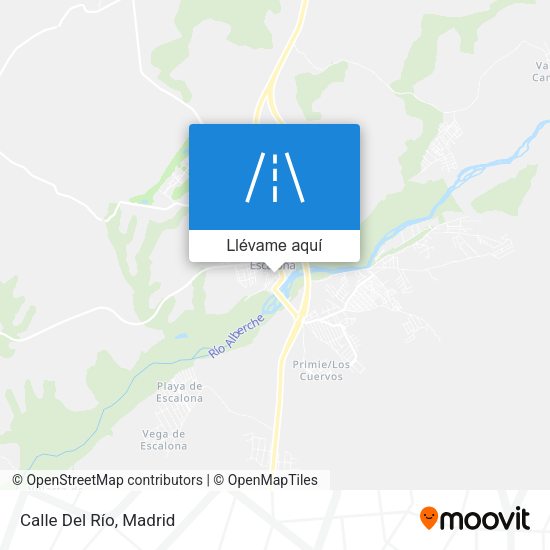 Mapa Calle Del Río