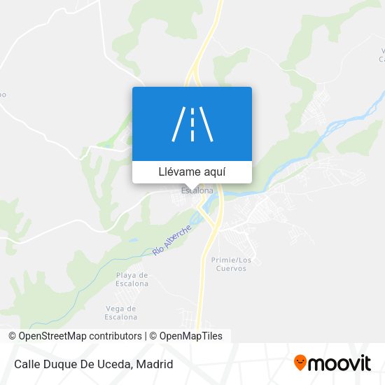 Mapa Calle Duque De Uceda