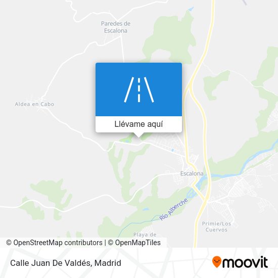 Mapa Calle Juan De Valdés