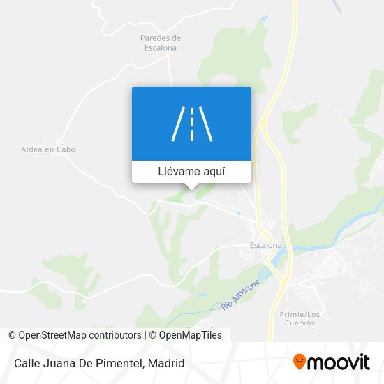 Mapa Calle Juana De Pimentel