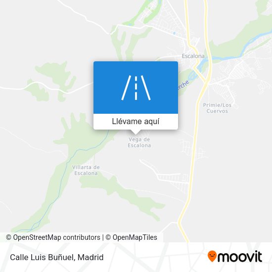 Mapa Calle Luis Buñuel