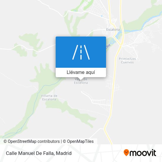 Mapa Calle Manuel De Falla