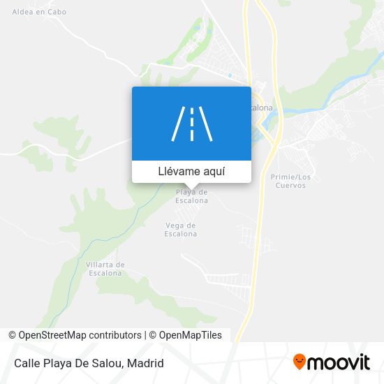 Mapa Calle Playa De Salou