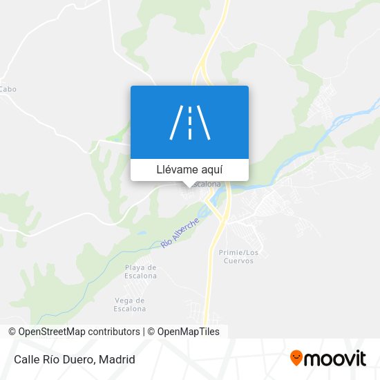 Mapa Calle Río Duero