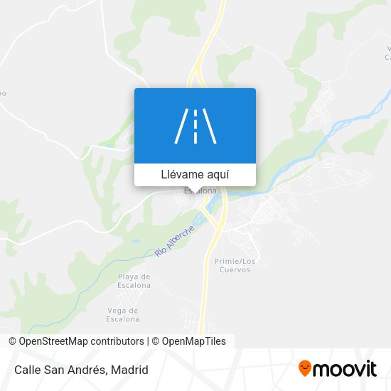Mapa Calle San Andrés