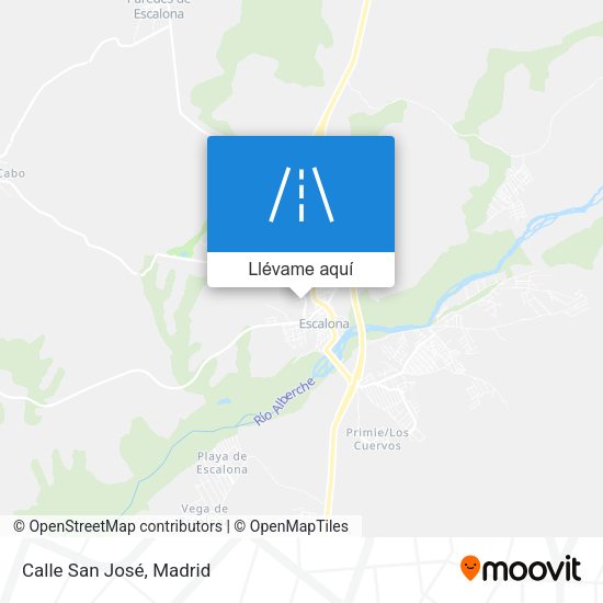 Mapa Calle San José