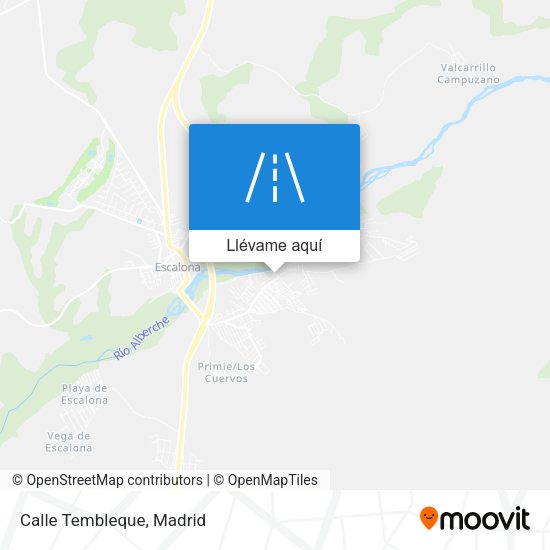 Mapa Calle Tembleque