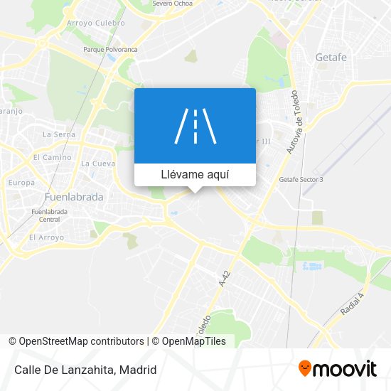 Mapa Calle De Lanzahita