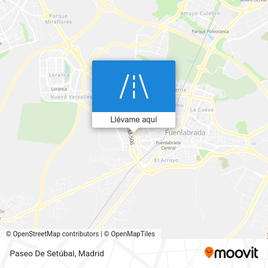 Mapa Paseo De Setúbal