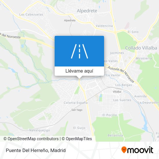 Mapa Puente Del Herreño