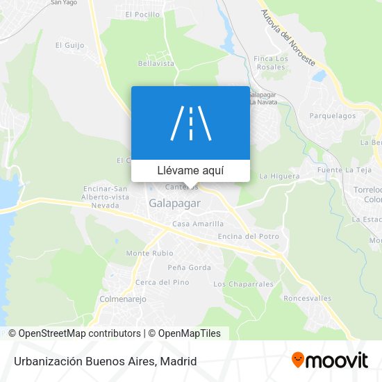 Mapa Urbanización Buenos Aires