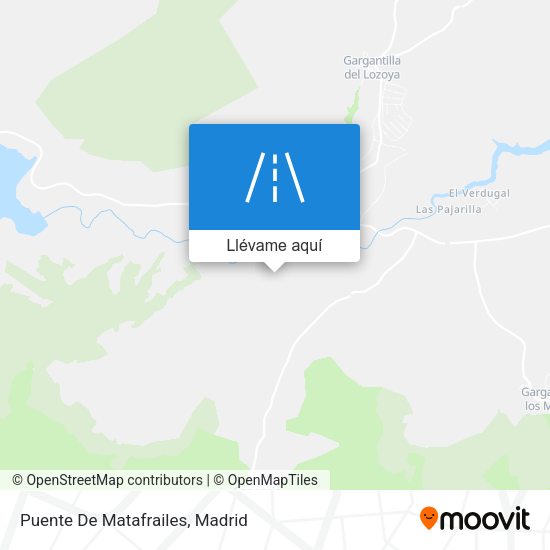 Mapa Puente De Matafrailes