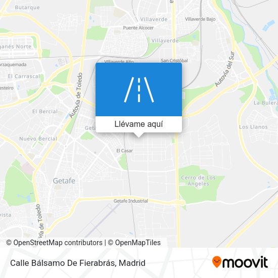 Mapa Calle Bálsamo De Fierabrás