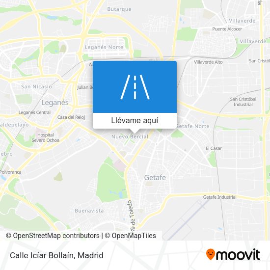 Mapa Calle Icíar Bollaín