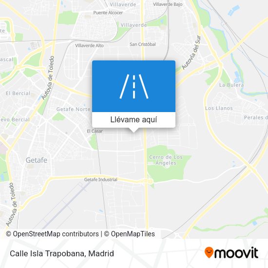 Mapa Calle Isla Trapobana
