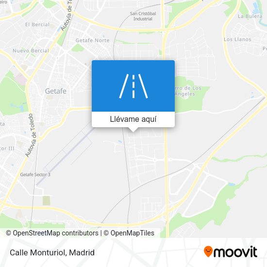 Mapa Calle Monturiol