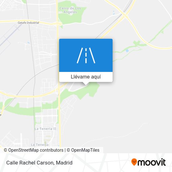 Mapa Calle Rachel Carson