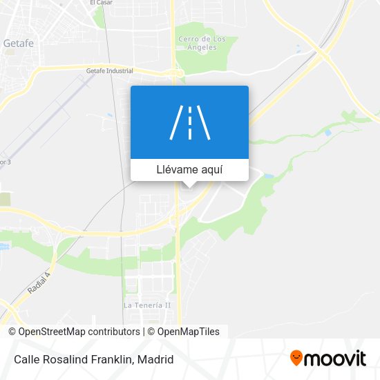 Mapa Calle Rosalind Franklin