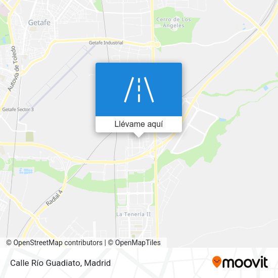 Mapa Calle Río Guadiato