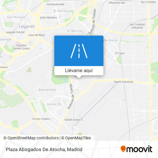 Mapa Plaza Abogados De Atocha