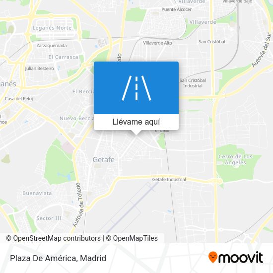 Mapa Plaza De América