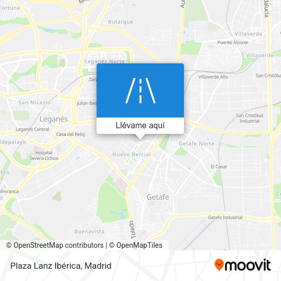 Mapa Plaza Lanz Ibérica
