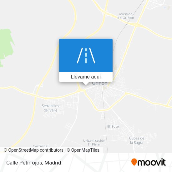 Mapa Calle Petirrojos