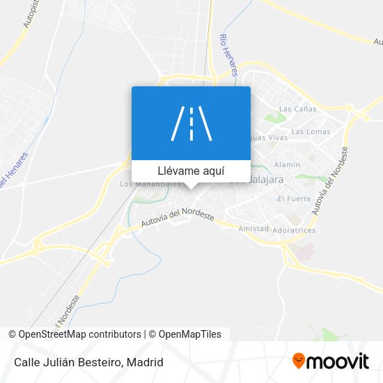 Mapa Calle Julián Besteiro