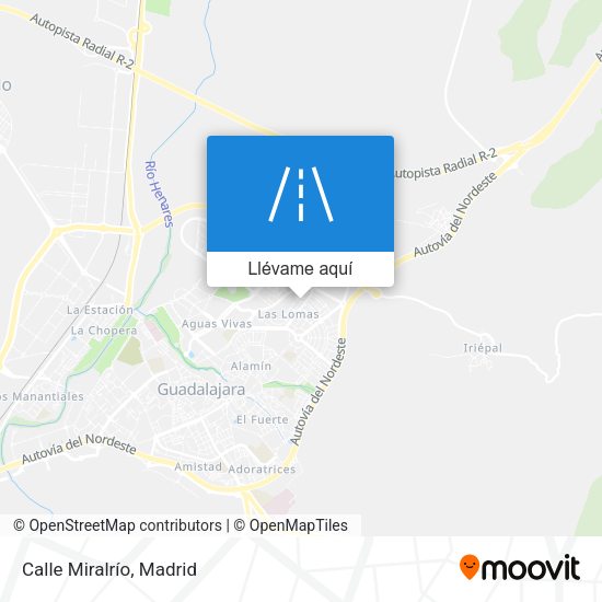 Mapa Calle Miralrío
