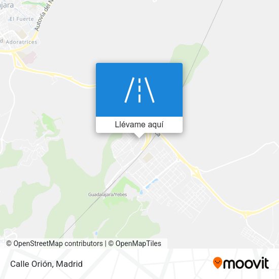 Mapa Calle Orión