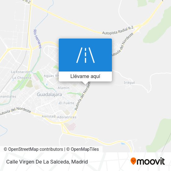 Mapa Calle Virgen De La Salceda