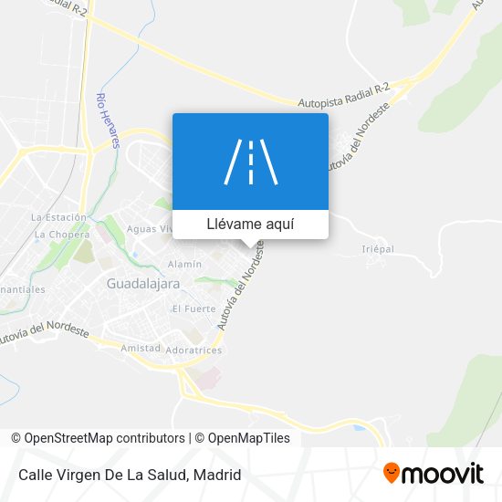 Mapa Calle Virgen De La Salud