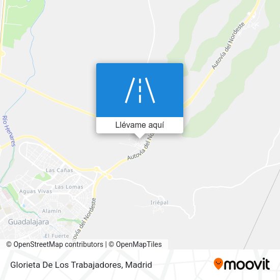 Mapa Glorieta De Los Trabajadores