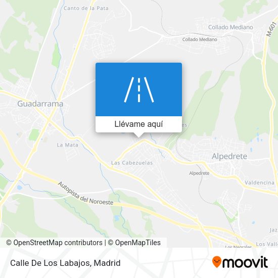 Mapa Calle De Los Labajos