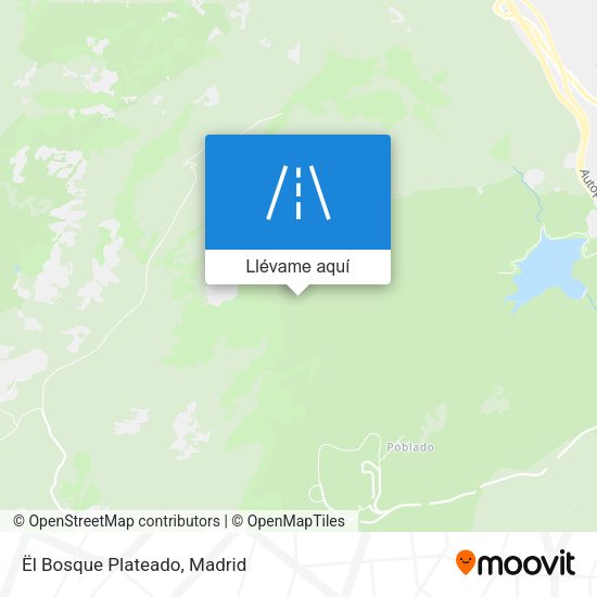 Mapa Ël Bosque Plateado