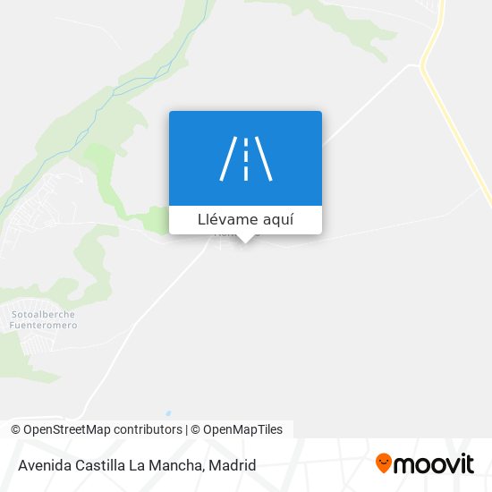 Mapa Avenida Castilla La Mancha