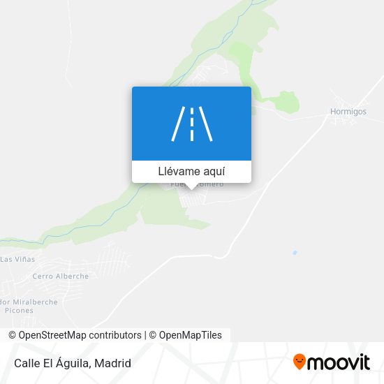 Mapa Calle El Águila