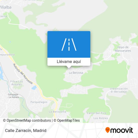 Mapa Calle Zarracín