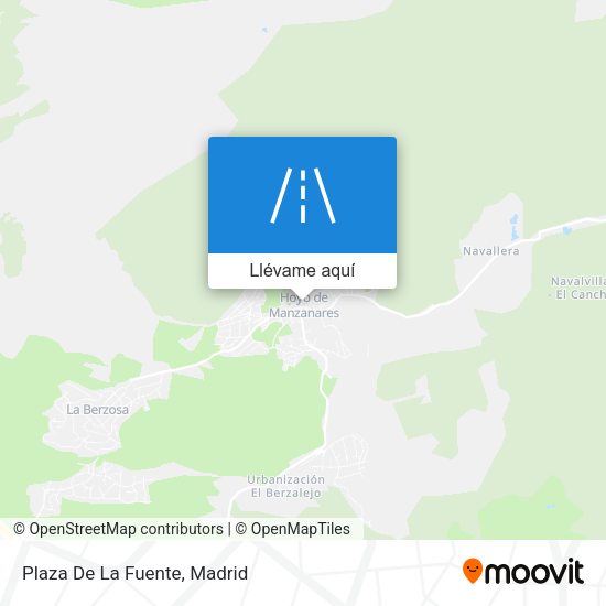 Mapa Plaza De La Fuente