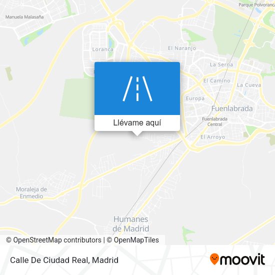 Mapa Calle De Ciudad Real