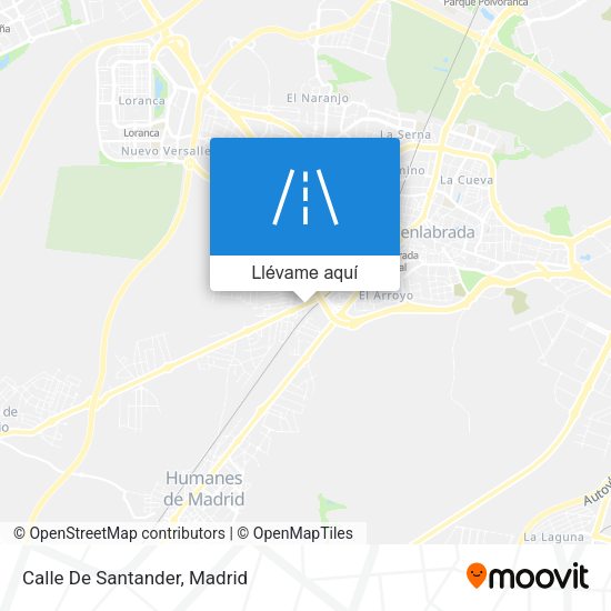Mapa Calle De Santander
