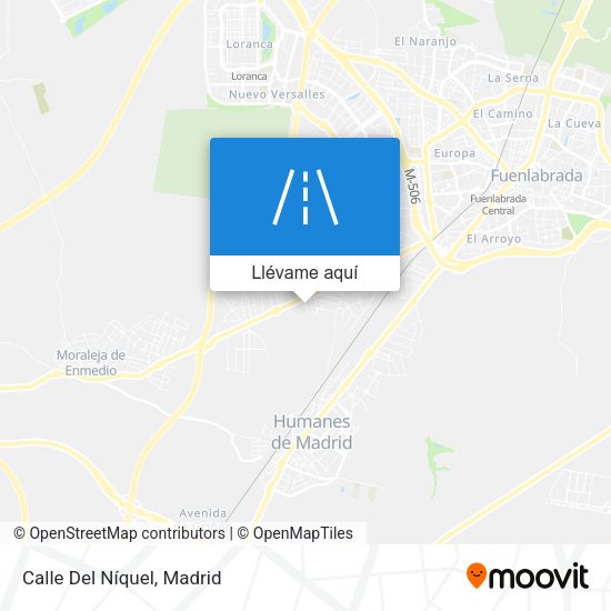 Mapa Calle Del Níquel