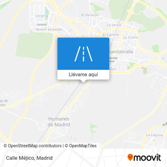 Mapa Calle Méjico