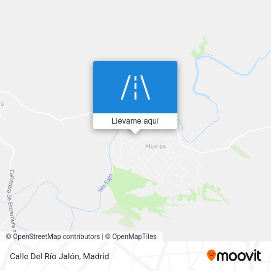 Mapa Calle Del Río Jalón